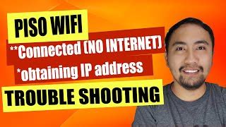 agot piso wifi|PISO WIFI PROBLEM, No IP allocation/Connecting/Obtaining IP .
